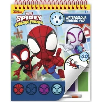 omalovánky Spidey Akvarelová omlaovánka