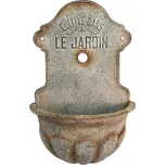 Nástěnný kovový květináč ve vintage stylu Le Jardin – 46x24x69 cm + doprava zdarma