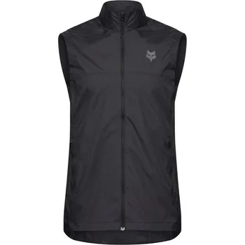Cyklistická vesta Pánská cyklo vesta FOX Ranger Wind Vest Black - S