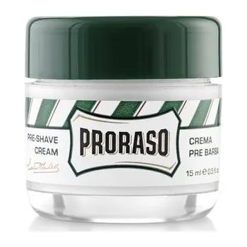 Proraso pre-shave Cream Green&nbsp;—&nbsp;Eucalyptus (15&nbsp;ml)