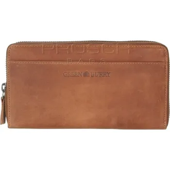 Peněženka Dámská kožená peněženka Greenburry na zip 8511-24