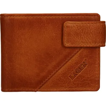 Peněženka Kožený vizitkář Lagen RX-10/D Caramel Grey
