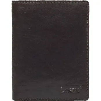 Peněženka Pánská kožená peněženka LAGEN 2001/T tmavě hnědá