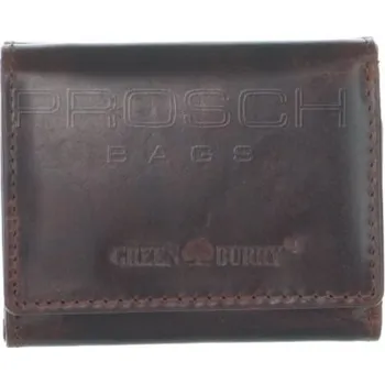 Peněženka Kožená peněženka Greenburry 4806-24 hnědá