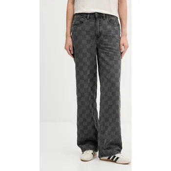 Dámské džíny Džíny Vans dámské, high waist, VN000Q60EMV1 šedá 90X, vel. 26