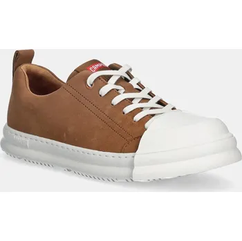 Pánská obuv Nubukové tenisky Camper Junction Runner K201683.014 hnědá 88X, EUR 39