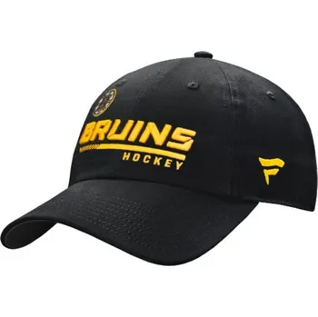 Kšiltovka Fanatics Pánská kšiltovka Boston Bruins NHL Authentic Pro Locker Room Unstructured Adjustable Cap