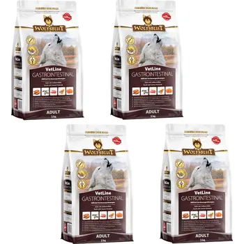 Krmivo pro psa WOLFSBLUT VetLine Gastrointestinal Duck - suché krmivo pro psy - 4x2kg