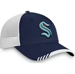 Fanatics Pánská kšiltovka Seattle Kraken NHL Navy Authentic Pro Locker Room Trucker Adjustable Hat