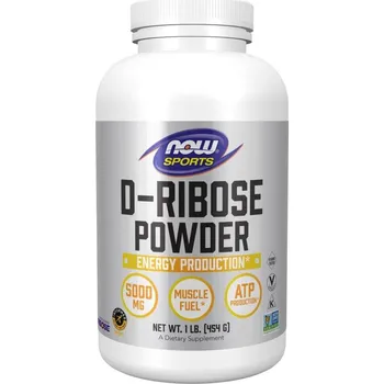 Doplněk stravy Now Foods D-Ribose Powder 454 g