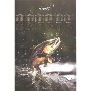 Kalendář Kalendář textilní 2026 Pstruh
