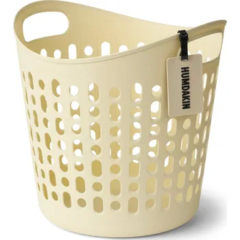 Koš na prádlo Koš na prádlo 40 cm, žlutá, plast, Humdakin