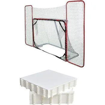Sportovní branka Merco Target branka, s postranní sítí + Hockey Revolution Hockey Tiles desky (18 ks) + DÁREK + Doprava ZDARMA