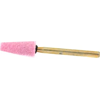 Materiál na výrobu šperku Brusné kuželové tělísko na stopce 3 - 8x16mm - 1Ks