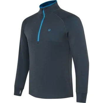 Pánský svetr Beretta Pánský svetr Glider Merino Half Zip Velikost: M Ebony