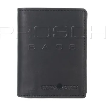 Peněženka Kožená peněženka Greenburry mini 1813-BL-20 černá