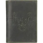 Kožená dokladovka Greenburry 328B-RS-30 olivová