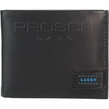 Peněženka Pánská kožená peněženka LAGEN LG-1125 černá
