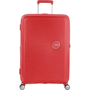 Velký cestovní kufr A.Tourister Soundbox Coral Red