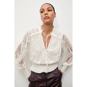 Dámská halenka Halenka Answear.LAB 80966-2.FLK béžová 01X, vel. S