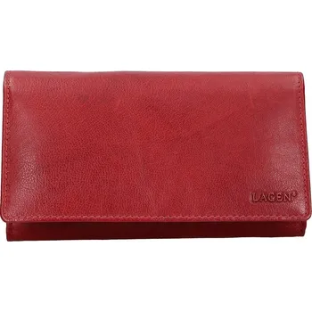 Peněženka Kožená kasírka LAGEN 51245 Red