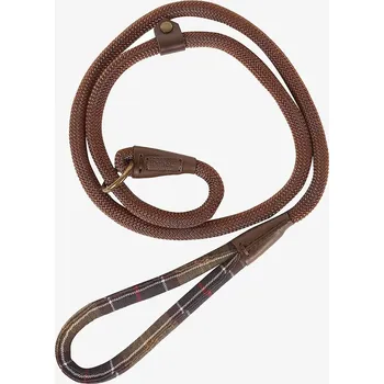Vodítko pro psa Vodítko pro psa Barbour Tartan Trimmed DAC0007 hnědá 88X