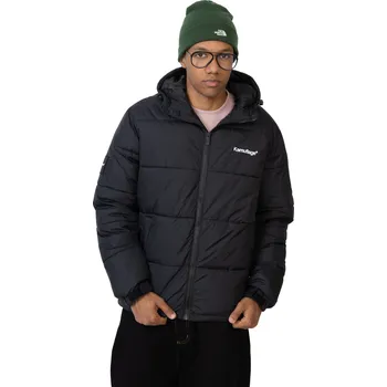 Zimní Bunda Kamuflage Puff Mini Logo Hoodie Black - L