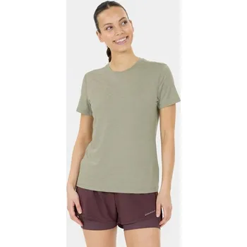 Dámské tričko Endurance Alvaly Endurance kaki | tmavě červená 3404465