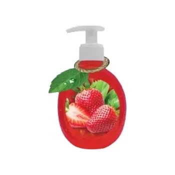 Mýdlo LARA tekuté mýdlo s dávkovačem 375 ml Strawberry