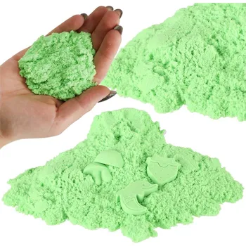 kinetický písek Kinetický písek 1 kg v zeleném pytli
