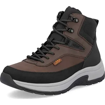 Pánská zimní obuv Pánská kotníková obuv RIEKER 11005-22 hnědá W5 43