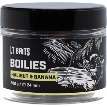 Boilies Boilies LT Baits Halibut & Banana Premium 200g 24mm