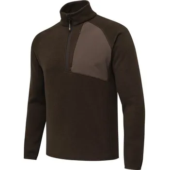 Pánská mikina Beretta Pánská lovecká mikina Abisko Half Zip Velikost: L Brown Bark