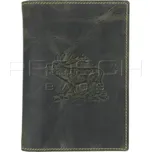 Kožená dokladovka Greenburry 328B-Stag-30 olivová