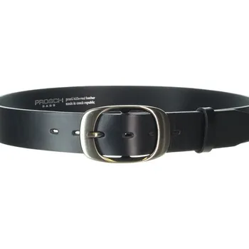 Opasek Dámský kožený pásek PROSCH BAGS 72S/63-105 černý