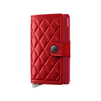 Peněženka Premium Miniwallet Secrid Emboss Diamond Red