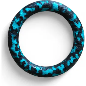 Hračka pro psa Tady je Spikovo plovoucí kruh FOAM RING cyan-black camo Velikost: Malý (19,5 cm)