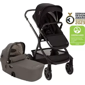 Kočárek Nuna set DEMI™ next 2024 caviar/granite