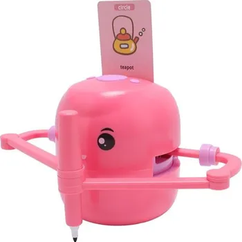 Výuková hračka OEM Inteligentní interaktivní kreslící robot pro děti růžový