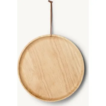 Kempingové nádobí OYO DŘEVĚNÝ TALÍŘ 26cm