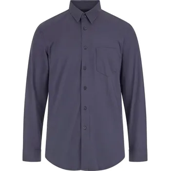 Pánská košile Pánská Košile GUESS LS SUNSET TECH SHIRT M3YH34WFKM0-G7V2 – Tmavě modrá L