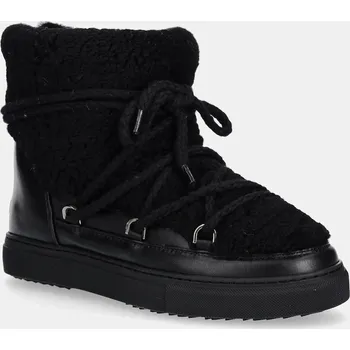 Dámská zimní obuv Kožené sněhule Inuikii Curly černá barva, 1001.003.0281.000 99X, EUR 41