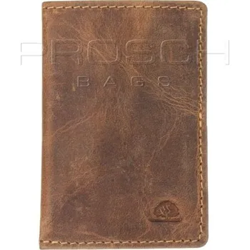 Peněženka Kožené pouzdro na karty Greenburry 1592-25 hnědé