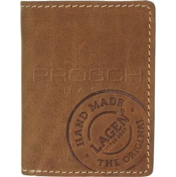 Peněženka Pánská kožená peněženka LAGEN 5096/C hnědá