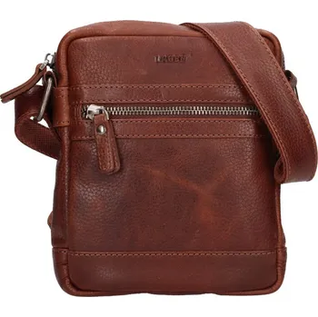 Pánská kožená taška Lagen BLC-21/1745 koňaková