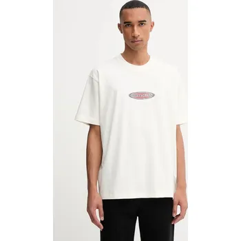 Pánské tričko Bavlněné tričko Guess Jeans M5BI29.K8FQ4 béžová 01X, vel. XXL