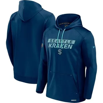 Pánská mikina Fanatics Mikina Seattle Kraken AP Rink Poly Fleece Pullover Hood