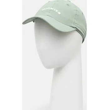 Kšiltovka Kšiltovka Dickies Wilsall Cap Iceberg Green tyrkysová barva, hladká, DK0A4Z6PK361 07X, vel. ONE SIZE