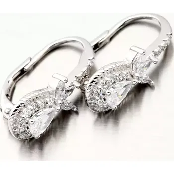 Náušnice Dámské náušnice stříbro 925 zirkon PKL-2078