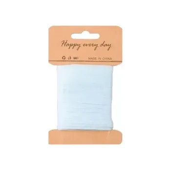 Stuha Lýko papírové světle modré šířka 2 cm, 10 m